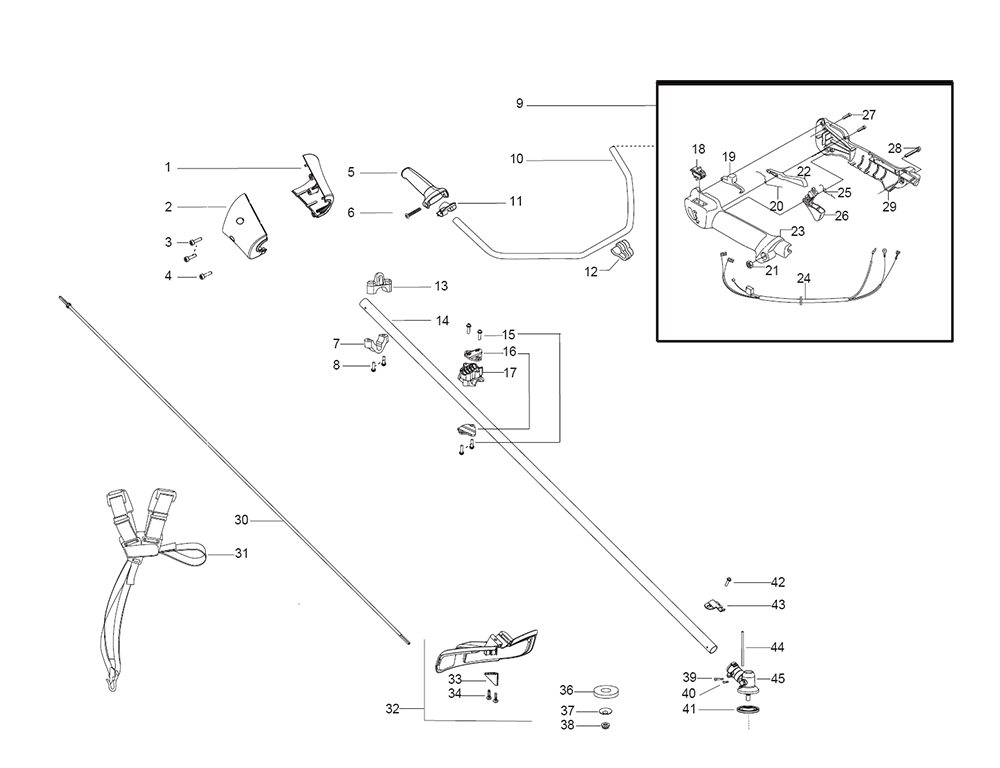 Husqvarna 125 R(545014340) Parts List Husqvarna 125 R(545014340) Repair Parts OEM Parts